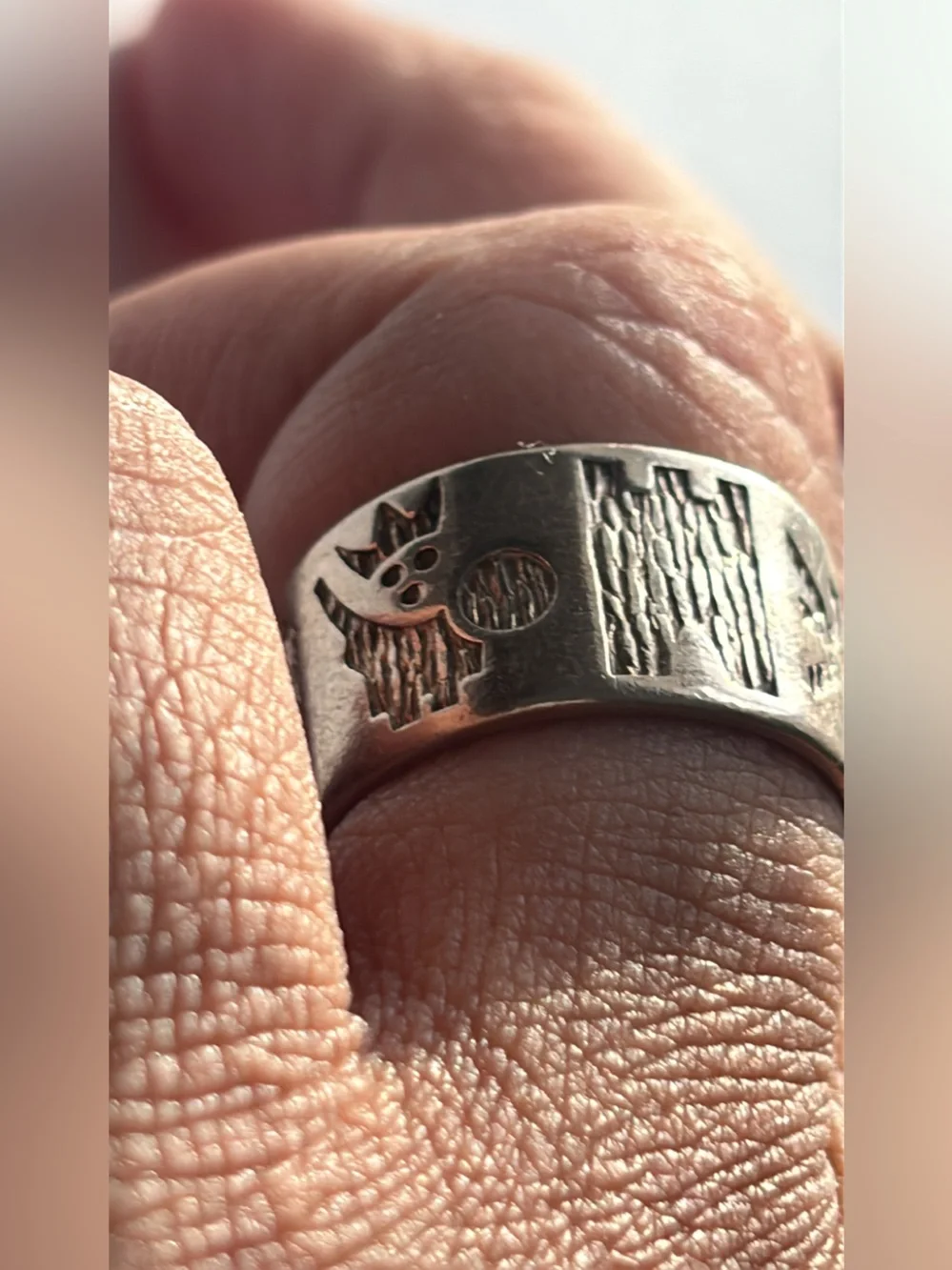 Sterling Silver Story Telling History of Ireland Band Ring